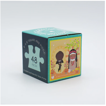 St. Martin de Porres and St. Rose of Lima Mini Puzzle