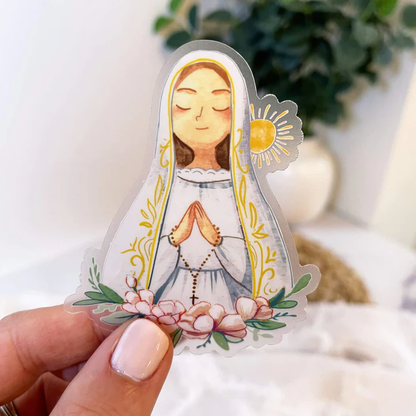 Our Lady of Fatima Vinyl Sticker