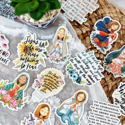 Our Lady of La Leche Vinyl Sticker
