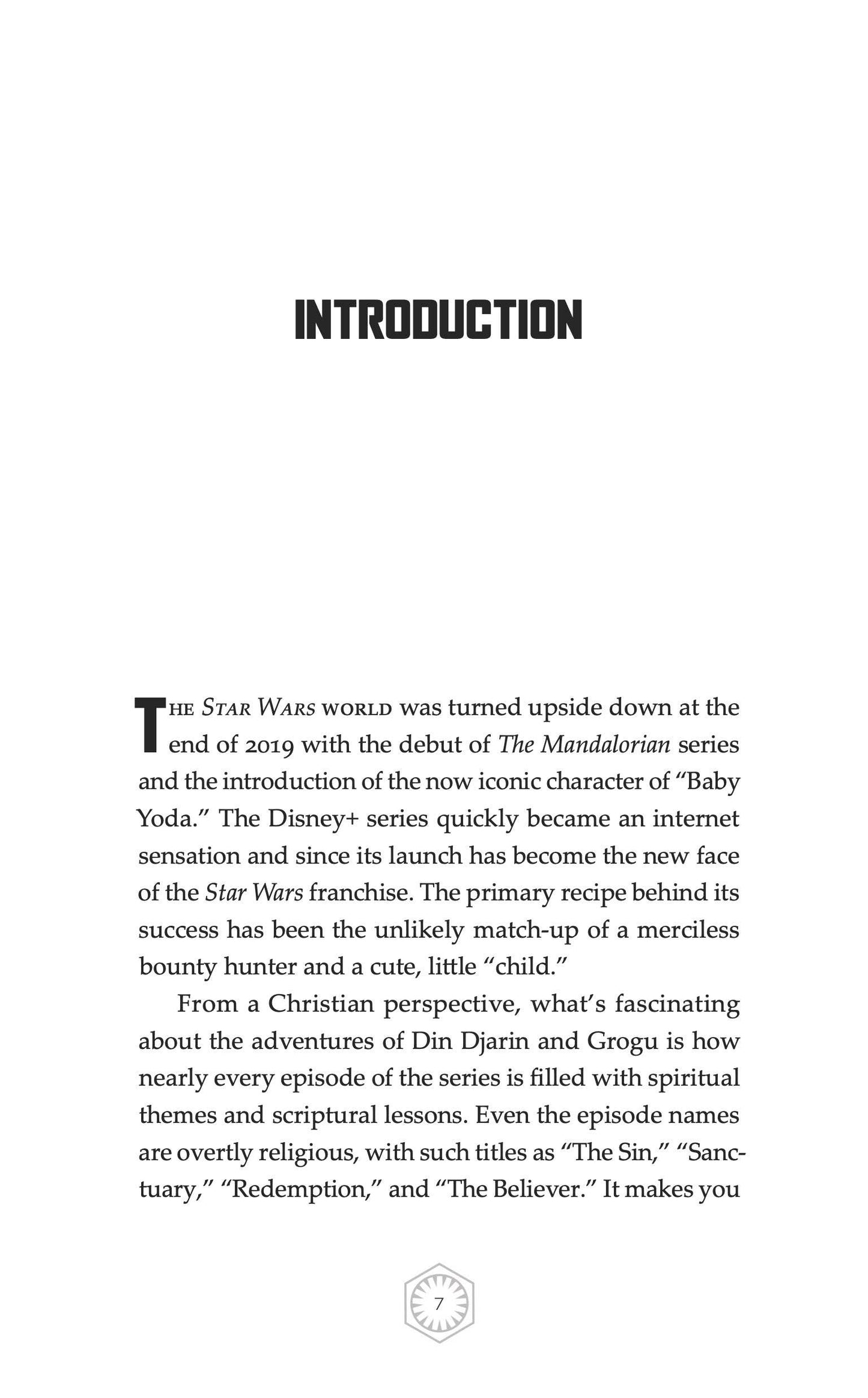 The Christbearer: Exploring the connection between the Mandalorian and Christian saints