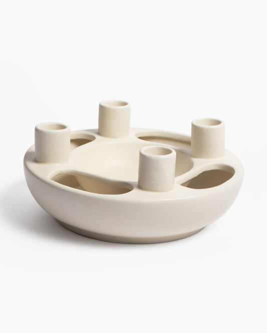 Ceramic Advent Wreath