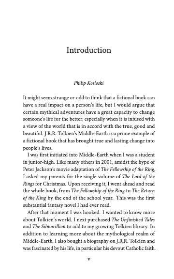 Tolkien & Faith: Essays on Christian Truth in Middle-Earth