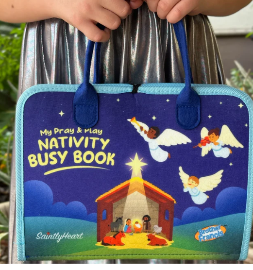 My Pray and Play Nativity Busy Book - A Quiet Felt Book