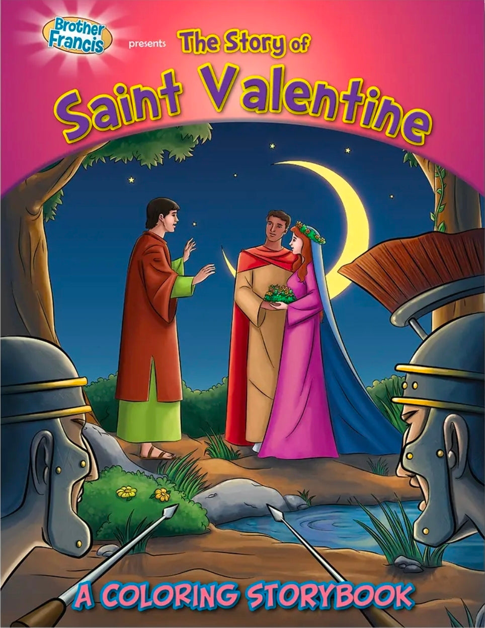 Coloring Storybook: The Story of Saint Valentine