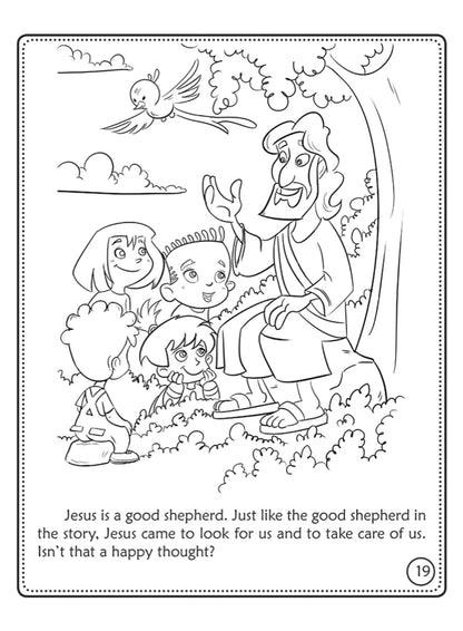 The Jesus Stories Ep. 1: The Lost Little Sheep - Coloring Book