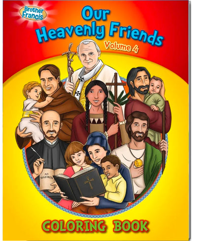 Coloring Book: Our Heavenly Friends vol.4