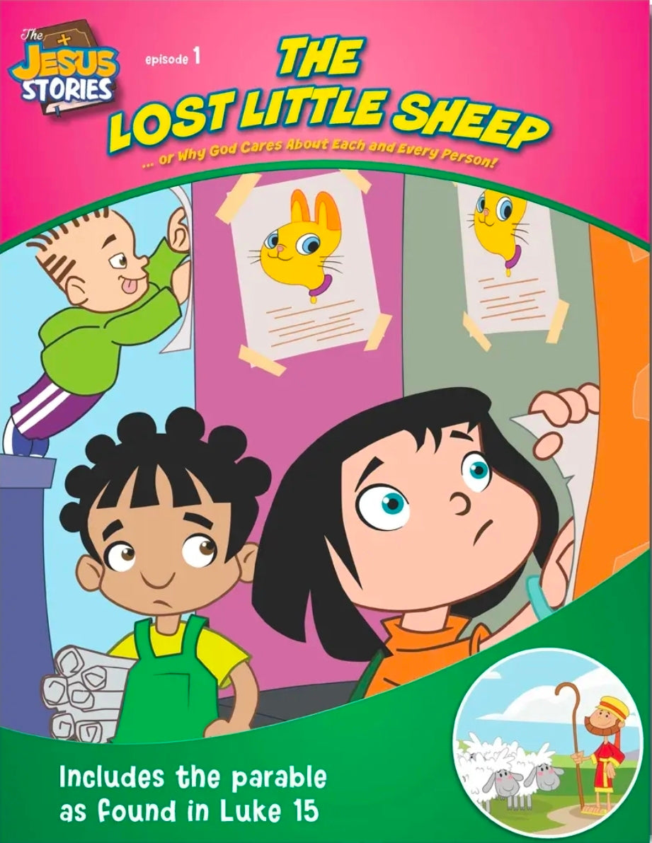 The Jesus Stories Ep. 1: The Lost Little Sheep - Coloring Book