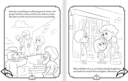 God's Princesses Volume 1 Coloring Book - St. Joan of Arc and St. Josephine Bakhita