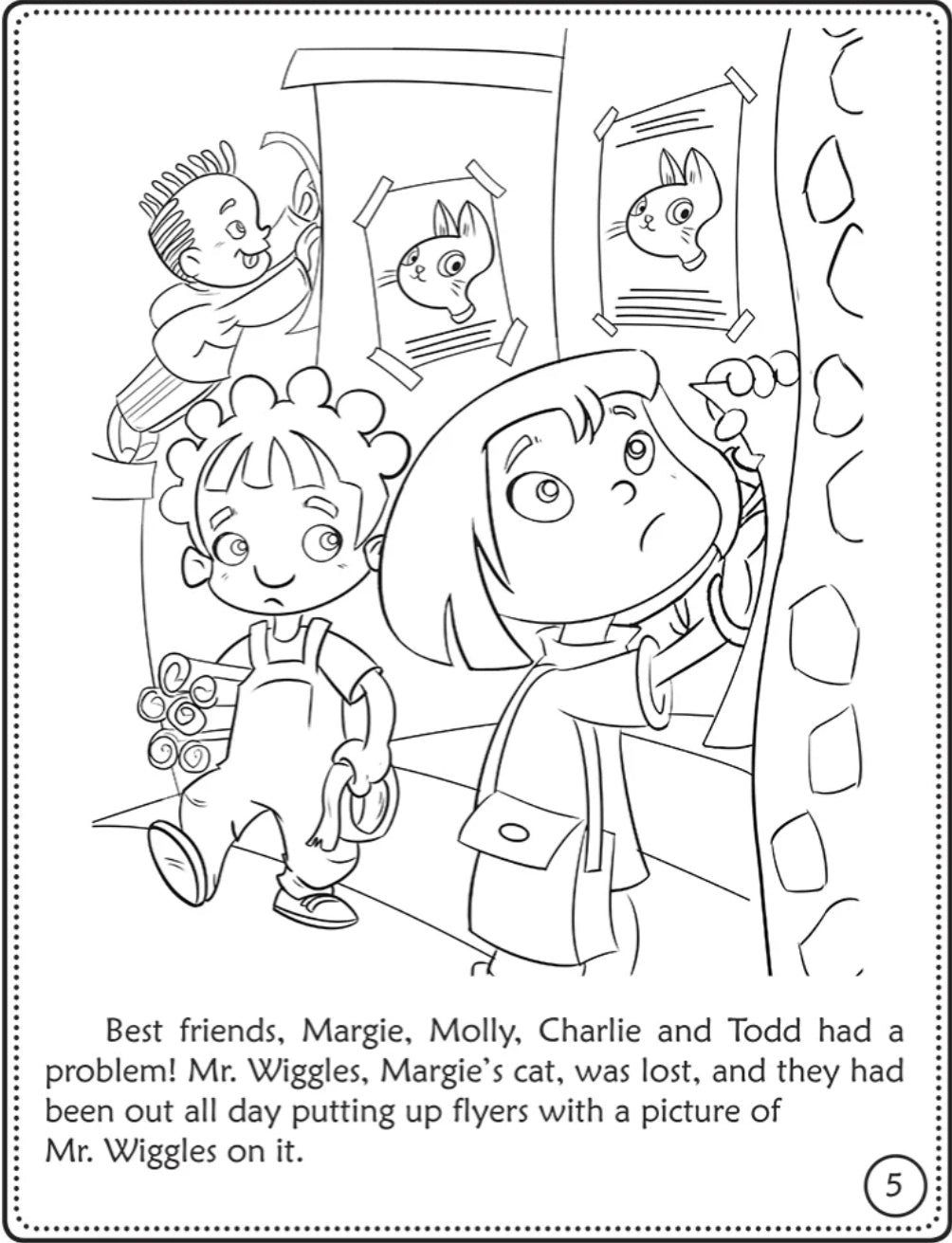 The Jesus Stories Ep. 1: The Lost Little Sheep - Coloring Book