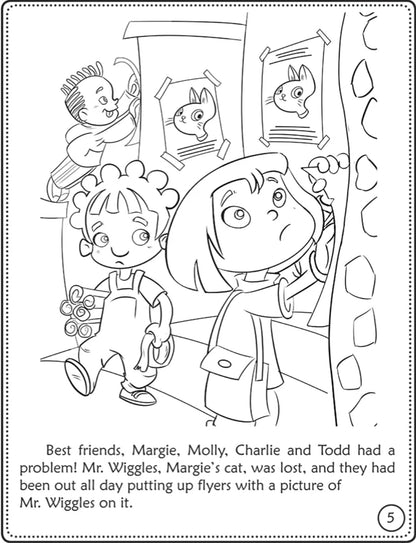 The Jesus Stories Ep. 1: The Lost Little Sheep - Coloring Book