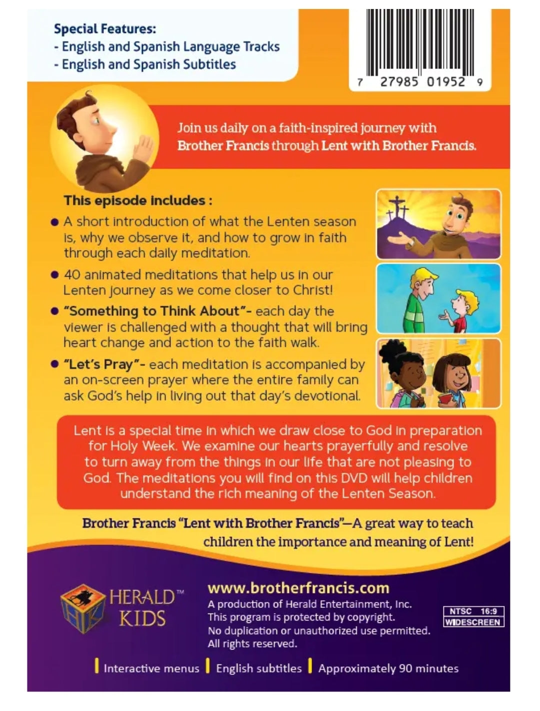 Brother Francis DVD Ep. 20: Lent with Brother Francis