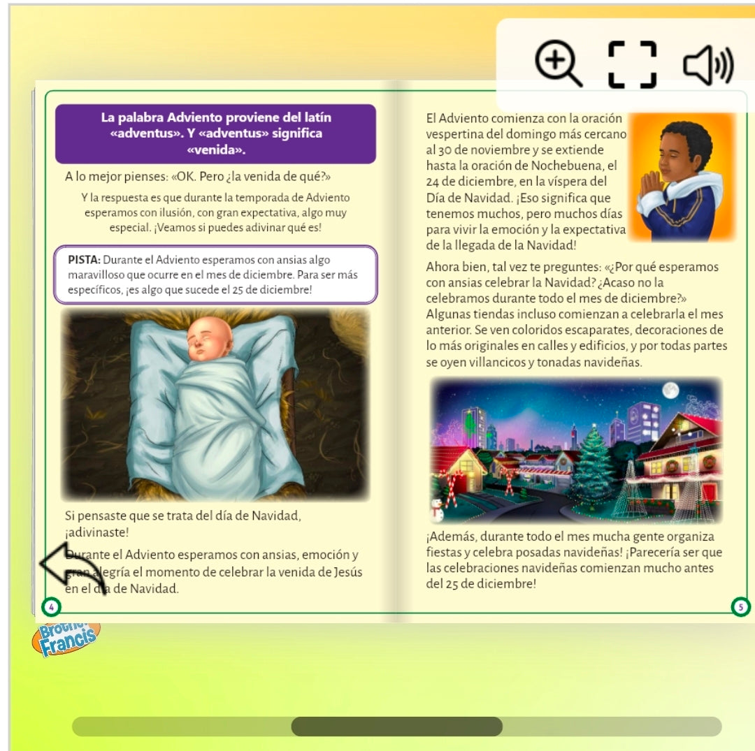 Aprendamos sobre el Adviento - Libro
