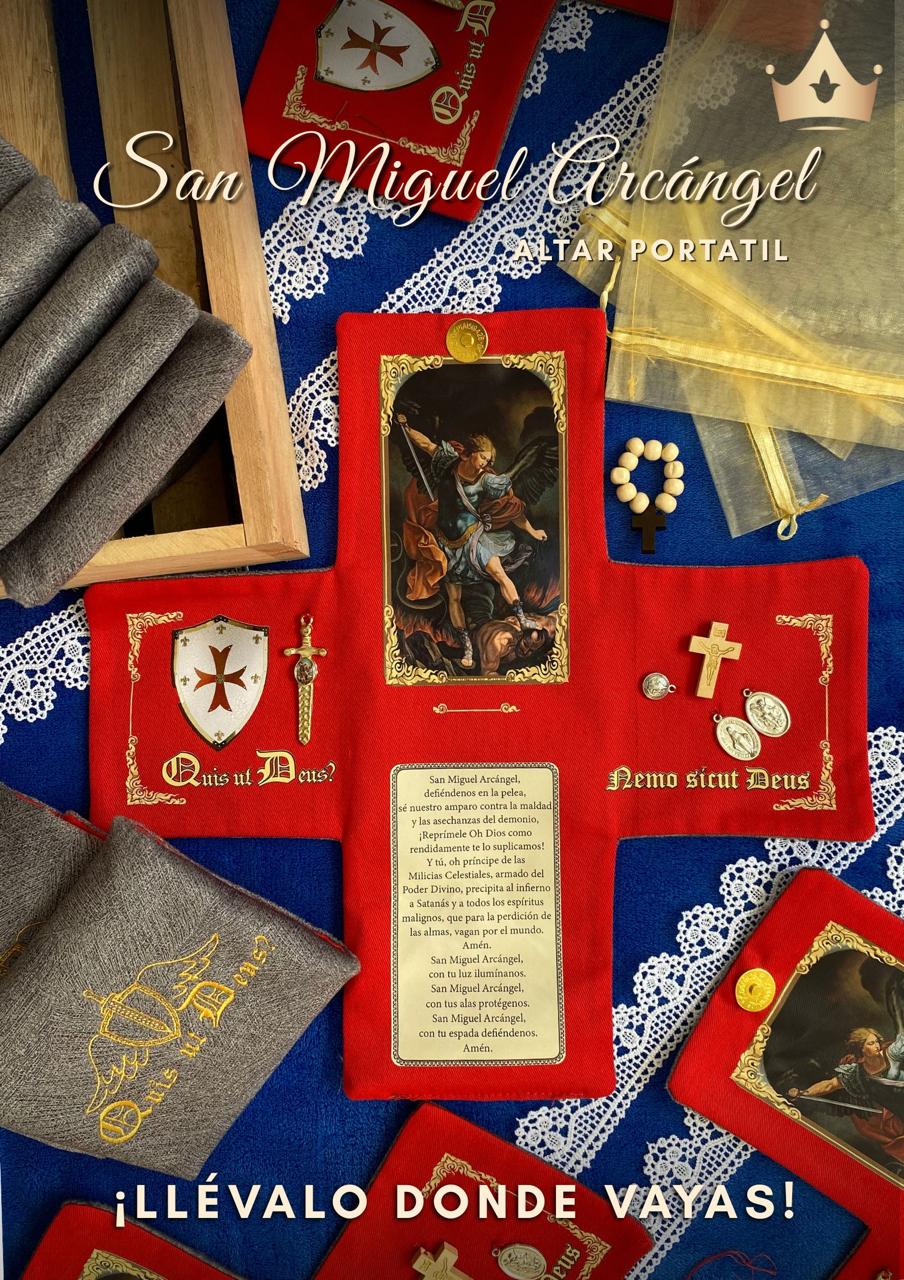 St. Michael the Archangel portable Altar
