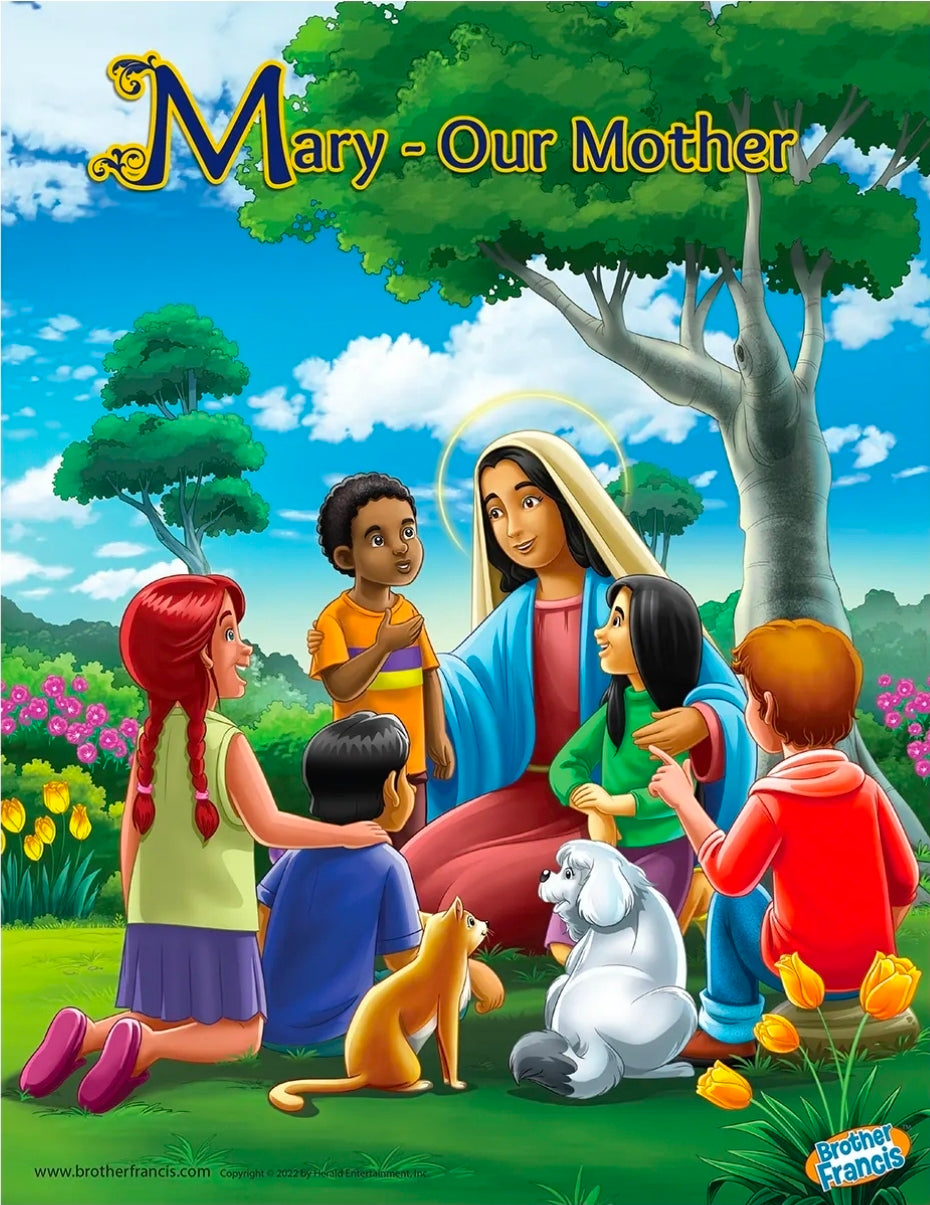 Brother Francis Mini Poster - Mary - Our Mother