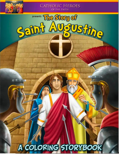 Coloring Storybook: The Story of Saint Augustine