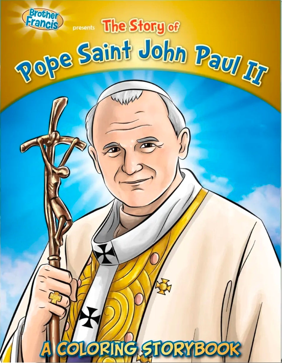 Coloring Storybook: Pope Saint John Paul II