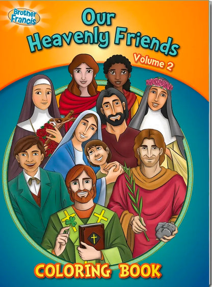 Coloring Book: Our Heavenly Friends vol.2