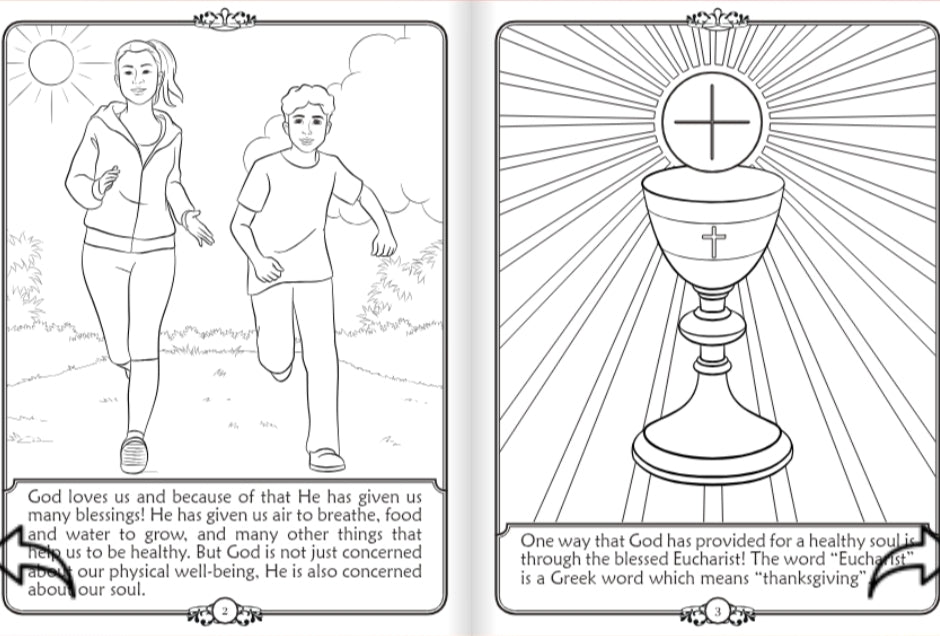 Coloring Book: What is Holy Communion?