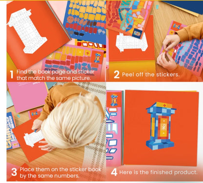 Pray by Sticker: Mass Sticker Book