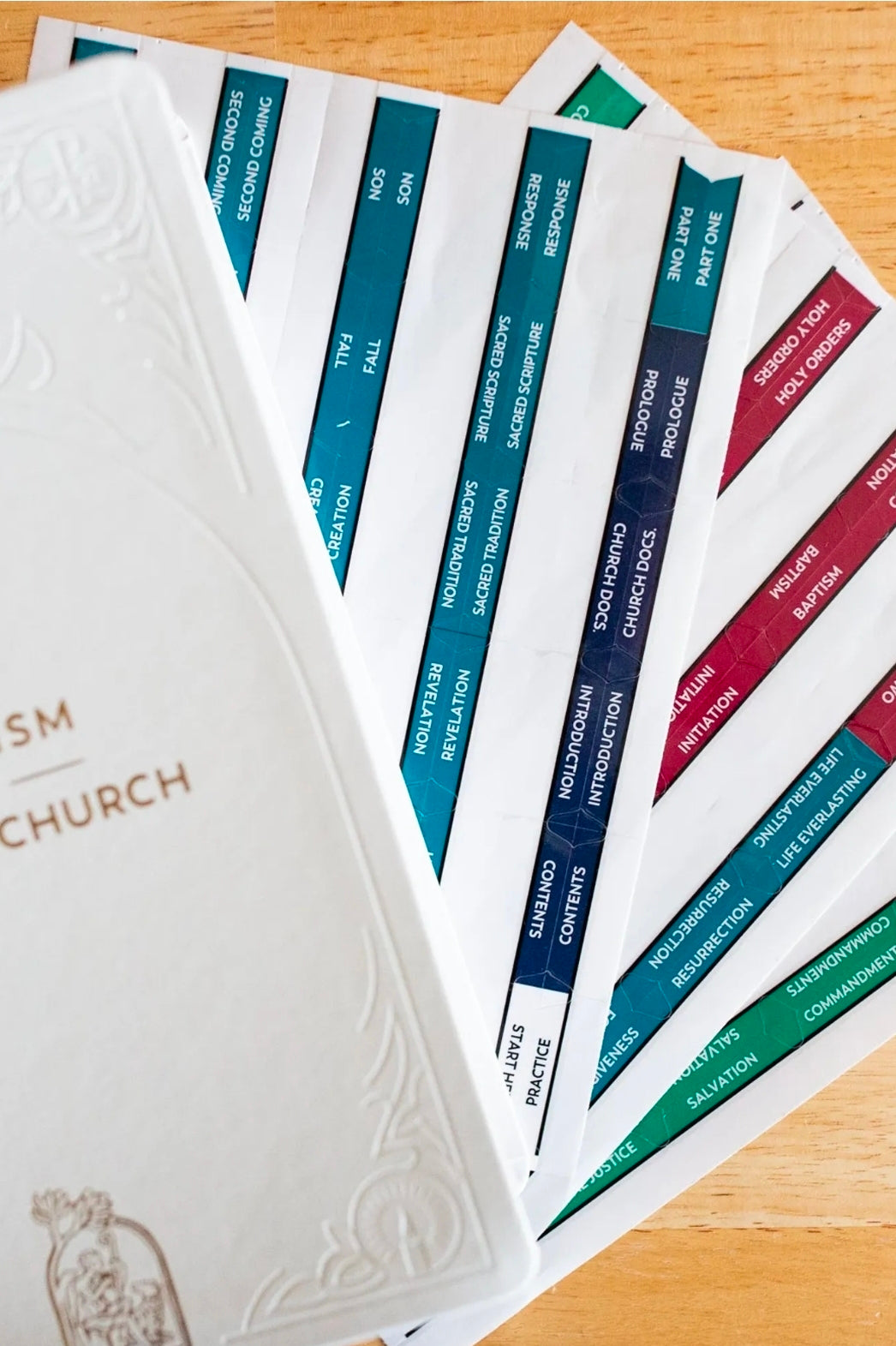 Foundations of Faith Catechism of the
Catholic Church Indexing Tabs