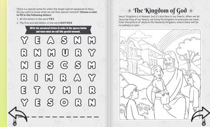 The Days of Advent - 64-Page Catholic Coloring and Activity Book