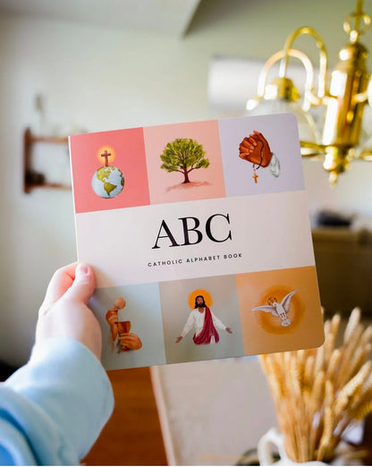 Catholic ABC Board Book for Kids