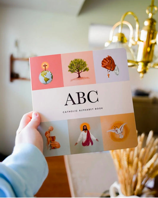 Catholic ABC Board Book for Kids