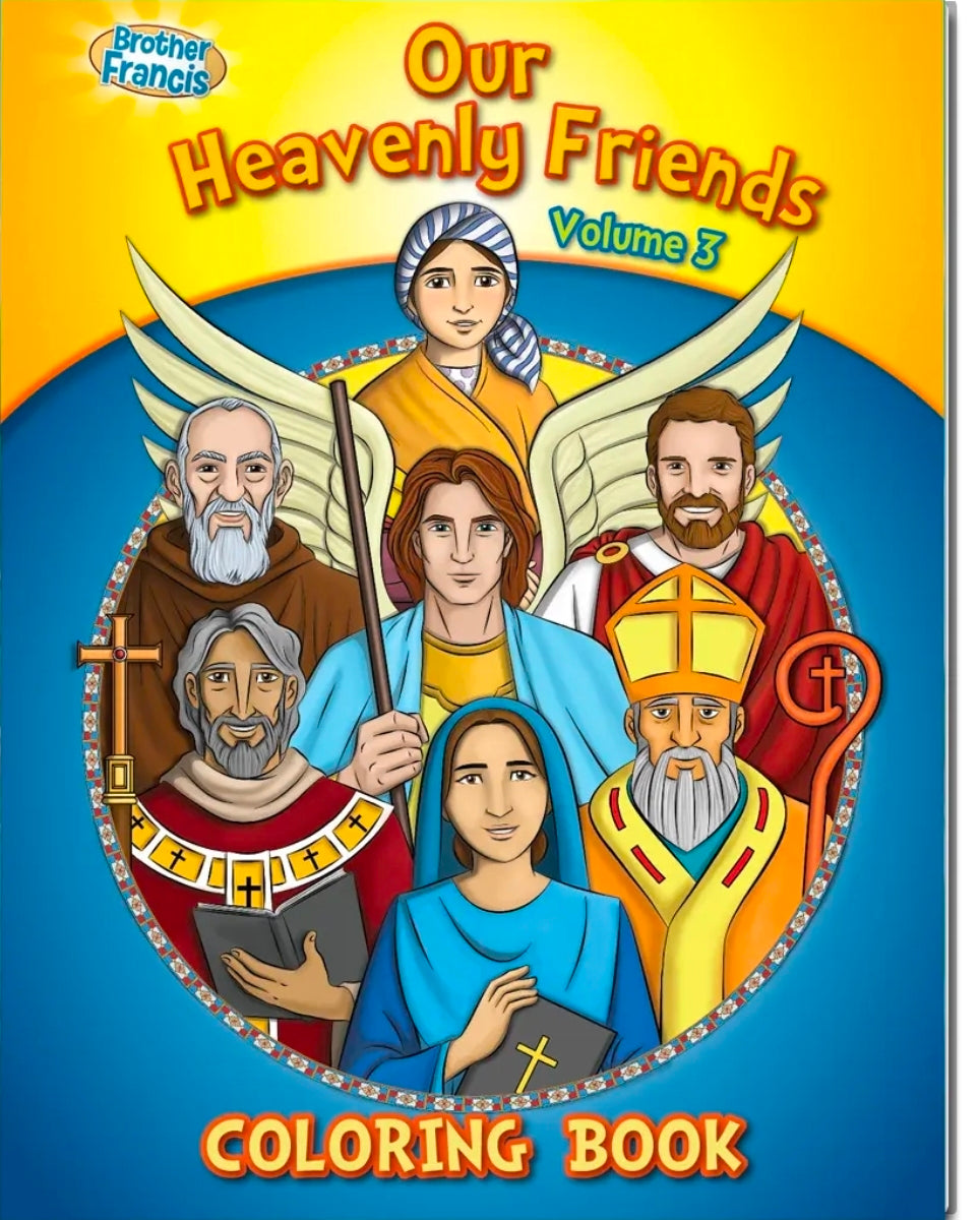 Coloring Book: Our Heavenly Friends vol.3