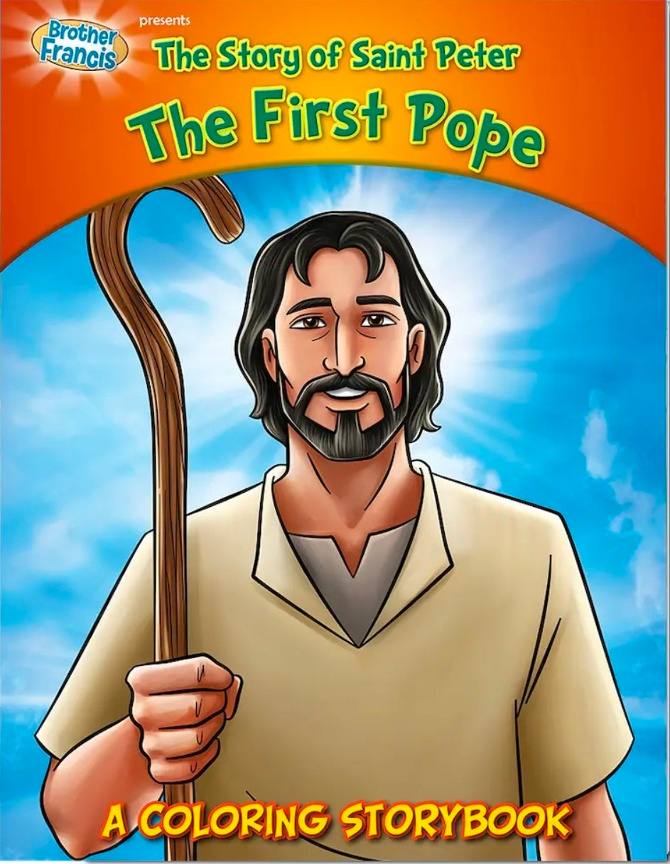 Coloring Storybook: Saint Peter The First Pope