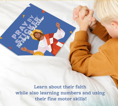 Pray by Sticker: Story of the Cross Sticker Book
