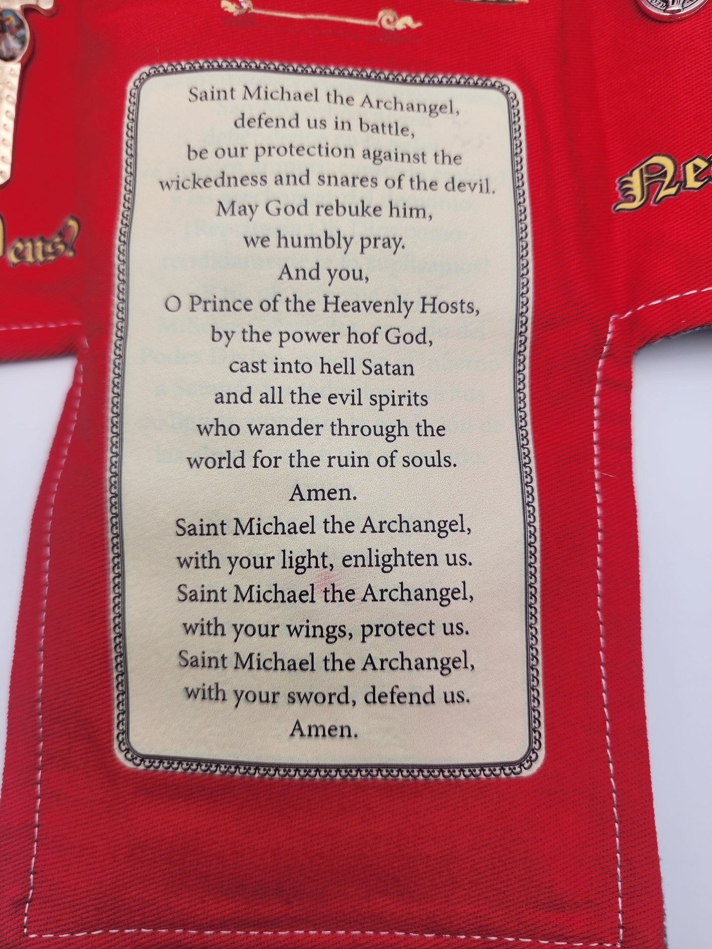 St. Michael the Archangel portable Altar