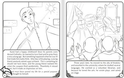 Coloring Storybook: Pope Saint John Paul II