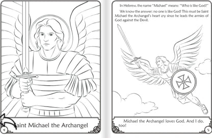 Coloring Book: Our Heavenly Friends vol.1