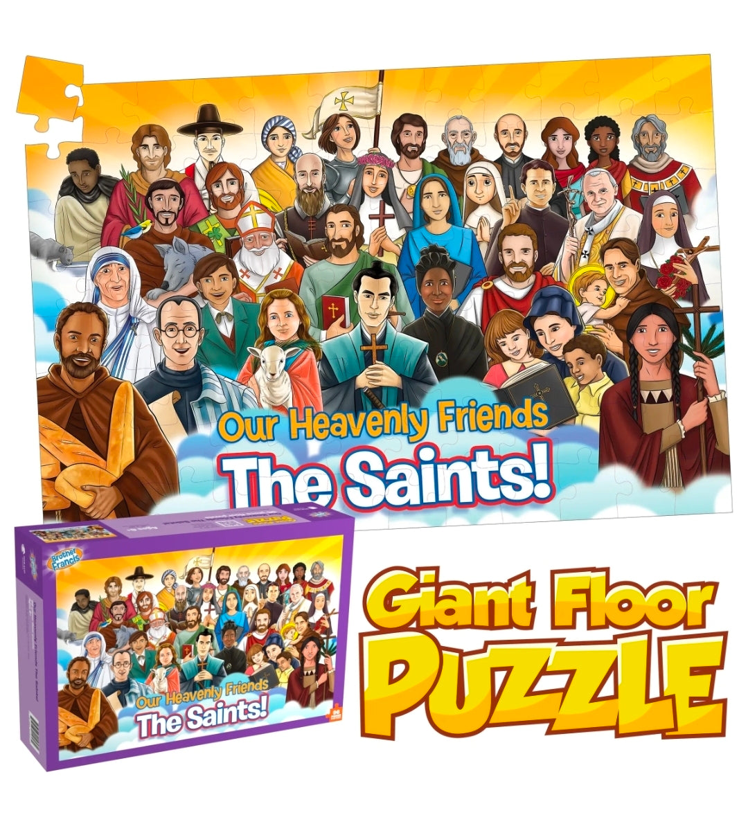 The Saints Giant Floor Puzzle