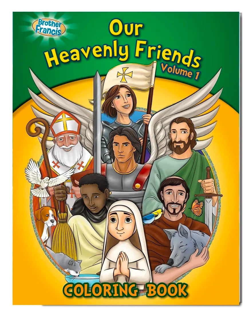Coloring Book: Our Heavenly Friends vol.1