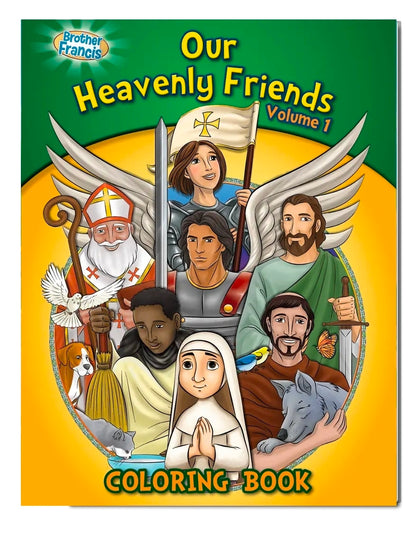 Coloring Book: Our Heavenly Friends vol.1