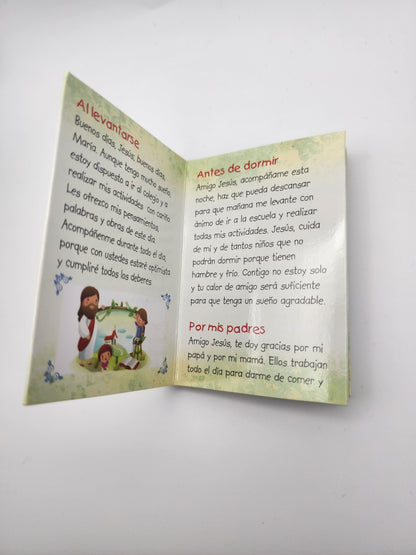 Mini libro - Orando con Jesús