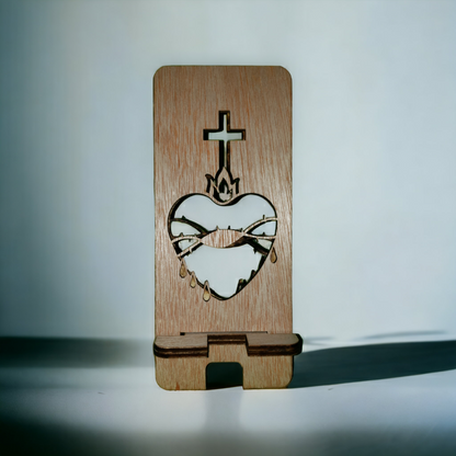 Wood Phone Stand