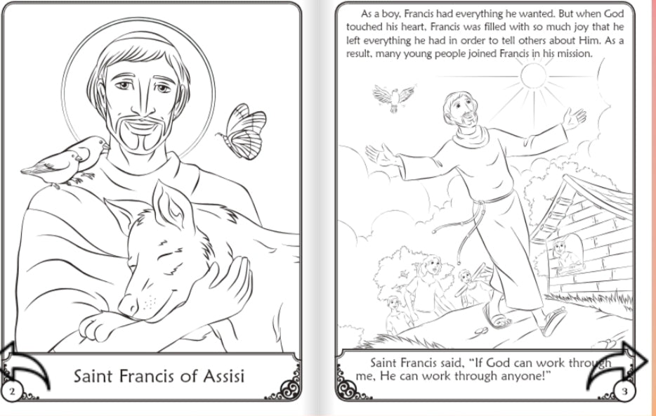 Coloring Book: Our Heavenly Friends vol.1