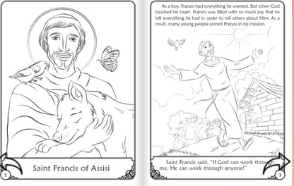Coloring Book: Our Heavenly Friends vol.1