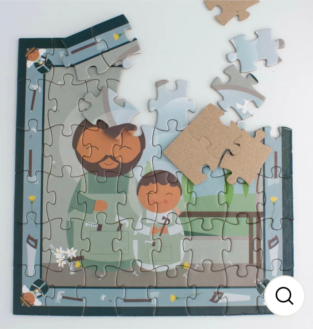 St. Joseph, Foster Father of Jesus Mini Puzzle