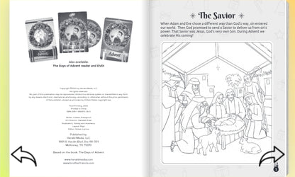The Days of Advent - 64-Page Catholic Coloring and Activity Book