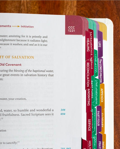 Foundations of Faith Catechism of the
Catholic Church Indexing Tabs