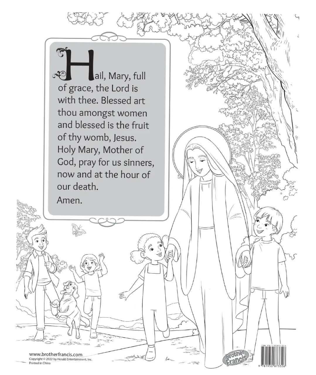 Brother Francis Mini Poster - Mary - Our Mother