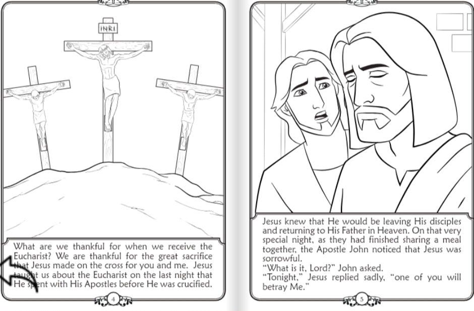 Coloring Book: What is Holy Communion?